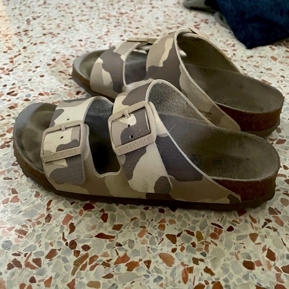 Birkenstock white cream camo arizona - Picture 3 of 6